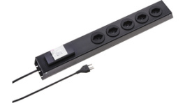 127394, RCD Outlet strip 5xJ (T13), Max Hauri