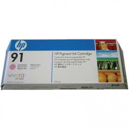 C9487A, Ink triple pack 91 light magenta, HP