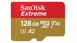 SDSQXA1-128G-GN6AA, Memory Card for Action Cameras 128GB, microSDXC, 160MB/s, 90MB/s, Sandisk