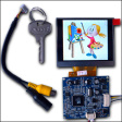 KIT MP29035 Цветной 3.5’ TFT-LCD модуль разрешением 320 x 240 с видеоконтроллером