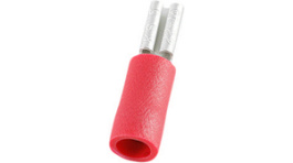 RND 465-00058 [100 шт], Blade receptacle Brass Red 2.8 x 0.8 mm Pack of 100 pieces, RND Connect