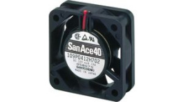 109P0412H702, Axial Fan DC Ball 40x40x15mm 12V 0.18m\x1a/min, Sanyo Denki
