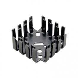 FK 223 SA-CB, Радиатор: прессованный; SOT9,TO3,TO66; черный; 42x42x17мм, Fischer Elektronik