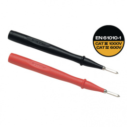 TP1-1, Test probes red/black, 2 mm, CAT II 1000 V, Fluke