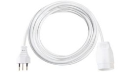 1160422015, Extension Cable H05VV IP20 PVC 10m 1x Type J (T13) - Type J (T12), Brennenstuhl