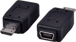 MB-8100, Adapter Mini-B - Micro-B f - m, Maxxtro