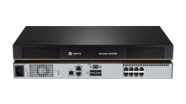 AV3108-001, 8-Port Rack Mount KVM Switch, 11x RJ45, VGA, USB-A, Vertiv