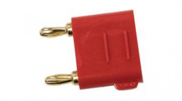 BU-P2035-2, Banana Plug, Red, 5A, 2.5kV, Gold, MUELLER