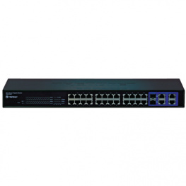 TEG-424WS, Switch 24x 10/100, 4x 1000 2x SFP - WebSmart, Trendnet