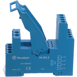 94.84.3SPA, Relay socket, FINDER