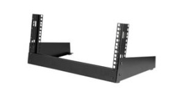 RK4OD, 2-Post Open Frame Rack, 4U, Steel, 30kg, Black, StarTech.com