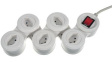 20 52 05 13 Outlet Strip 5 Type J (T13) White Type J (T12)