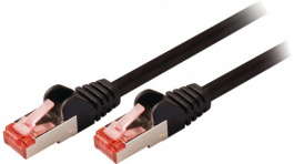 VLCP85221B200, Patch cable CAT6 S/FTP 20 m Black, Valueline