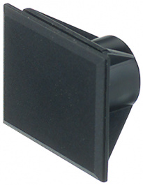 61-9452.0, Заглушка; 61; 24x30мм; Корпус: черный; Мат-л: пластик, EAO