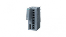 6GK5108-0BA00-2AC2, Ethernet Switch, RJ45 Ports 8, 100Mbps, Unmanaged, Siemens