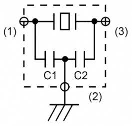 CSTLS3M58G53-A0, Resonator 3 pin 3.58 MHz, Murata