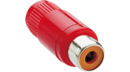 KTO 1 rot, RCA plug red, Lumberg Connect