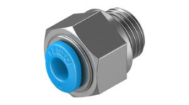 QSM-G1/8-4, Push-In Fitting, 16.4mm, Compressed Air, QSM, Festo