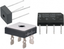 S125K [5000 шт], Bridge rectifier 210 V 0.8 A MiniDIL PU=5000 ST, Diotec Semiconductor