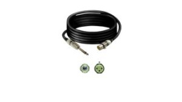 TK233, Audio Cable, Metal Mono 6.35 mm Jack Plug - XLR 3-Pin Socket 3m, Tasker