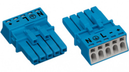 890-1105, Female connector Poles 5, Wago