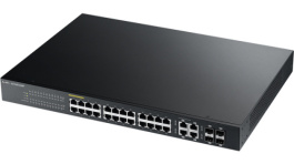 GS1920-24HP-EU0101F, Web-managed switch 24x 10/0100/1000 PoE 4x SFP 19", ZYXEL