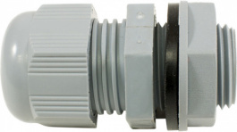 PMC32 SL080, Cable Gland, M32 x 1.5, With Locknut, 10 mm, IP68, Slate, Alpha Wire