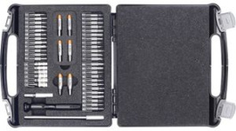 4-970, Bit Set with 6 Torque Adapters 0.01 ... 0.6Nm 51pcs., Bernstein