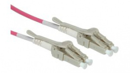 21.15.8871, Fibre Optic Cable with Compact Conductor 50/125 um OM4 Duplex LC - LC 1m, Roline