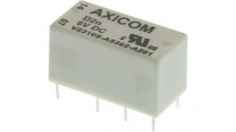 9-1393792-5, Реле: электромагнитное; DPDT; Uобмотки:6ВDC; 0,5A/125ВAC; 3А, Axicom / TE