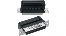 L17DAFRA15S, Вилка; D-Sub; DFR; PIN:15; "мама"; IDC; на шлейф; gold flash; 250В, Amphenol