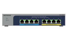 MS108UP-100EUS, PoE Switch, Unmanaged, 2.5Gbps, 230W, RJ45 Ports 8, PoE Ports 8, NETGEAR