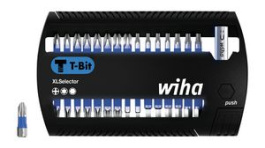 41830, Набор насадок; Кол-во шт: 31; 25мм; Монтаж: 1/4" (C6,3мм), Wiha