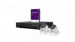 CCTVPROM20W, Surveillance Kit, 4 Channel NVR, 2x 2MP IP Dome Cameras, 1TB HDD, White, Etiampro