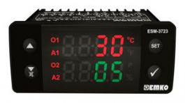ESM-3723.8.1.5.0.1/01.01/1.0.0.0, Temperature Controller, PID/ON / OFF, RTD, Pt100, 30V, Relay, EMKO Elektronik A.S.