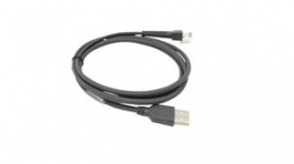 CBA-U25-S09ZAR, USB-A Data Transfer Cable, 2.7m, Suitable for DS2208/DS3408/DS4308-HD/DS4308-HL, Zebra