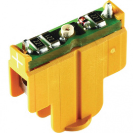 5.05.511.747/1400, LED-Clip with LED for QC elements yellow, RAFI