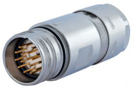 7.206.581.03D, Coupling connector, Poles=9&nbsp;&nbsp;Male, Cable Mount, Hummel