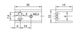 KL-109/25/SW Радиатор: штампованный; U; TO220; черный; L: 25мм; W: 12мм; H: 15мм