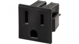 IE-FCI-PWS-US, Socket Module&nbsp;&nbsp;mm Type A Black, Weidmuller
