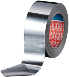 50575 50MM X 50 M TRANSPAR, Aluminium tape aluminium 50 mmx50 m, Tesa