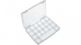 RND 550-00103, Assortment Box, 21, transparent 325 x 255 x 52 mm, Polypropylene, RND Lab