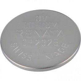 CR2325, Батарея: литиевая; 3В; CR2325; Кол-во бат: 1; O23x2,5мм; 190мАч, Renata