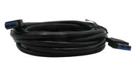 RND 765-00093, USB 3.0 A Plug to USB 3.0 A Plug 3m Black, RND Connect