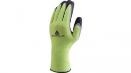 VV728JA09, Polyester Knitted Glove Size=9 Green, Delta Plus