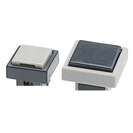 140000480713, Key Top grey 7.5 x 7.5 mm, Fujisoku