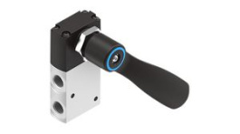 VHEF-HST-B32-G14, Manual Hand Lever Valve, 3/2, -95kPa ... 1MPa, G1/4", Festo