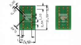 RE935-07R, Prototyping board FR4 Epoxide + chem. Au, Roth Elektronik