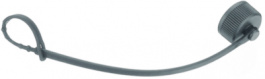 08-2670-000-000, Protective cap for panel-mount plug, Binder