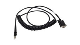 CBA-R71-C09ZAR, RS232 Cable, Coiled, 2.7m, Suitable for LI/DS 36xx Series, Zebra